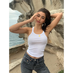 Casual Ribbed Cotton Crop Top - Women’s Clothing & Accessories - Crop Tops - 4