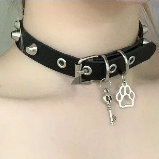 Grunge Cat Claw Choker Necklace - Black - Women’s Clothing & Accessories - Necklaces - 2024 - 2 - Worldwide Shipping