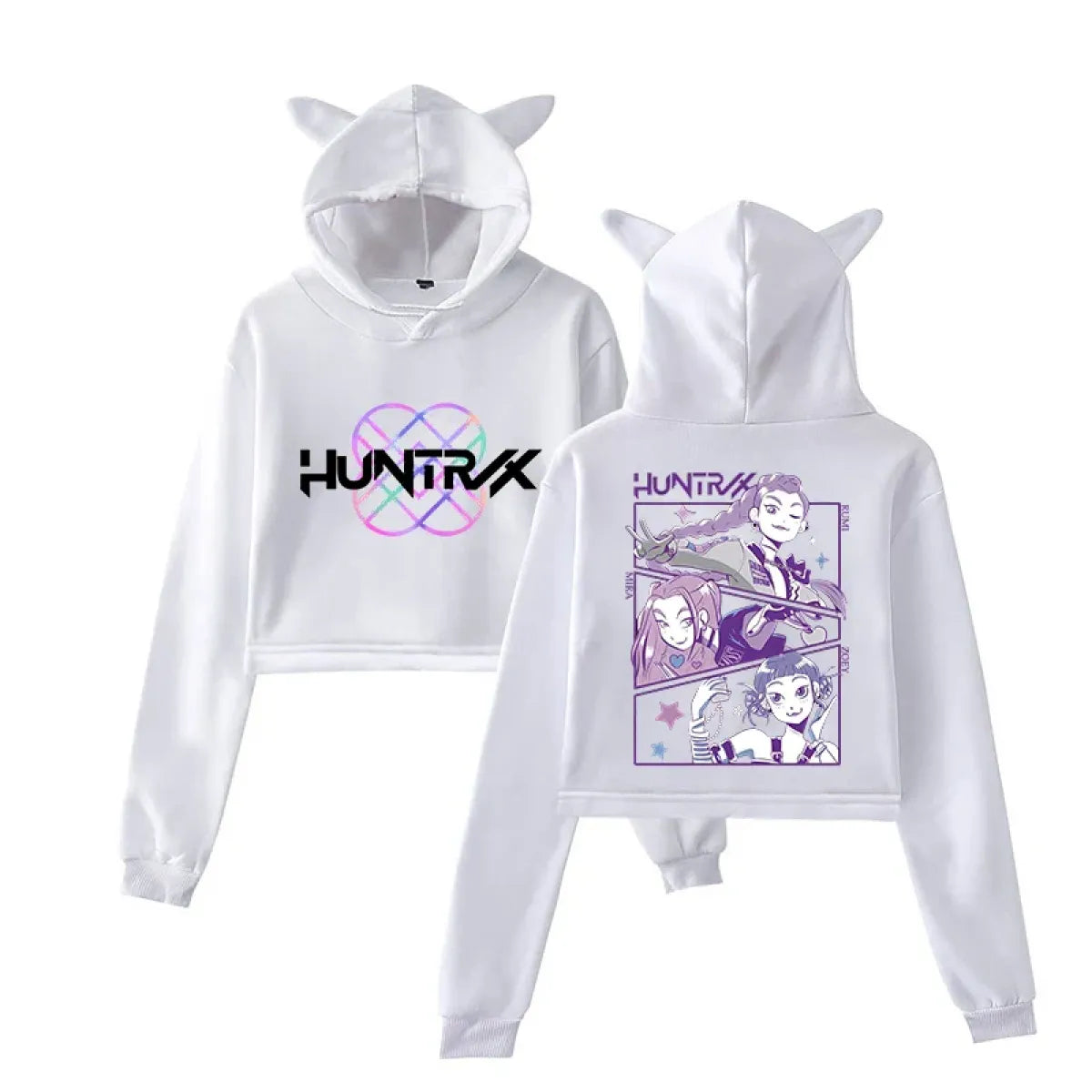 K-Pop Demon Hunters Cat Ear Hoodie - Hoodies & Sweatshirts - Hoodie - 3
