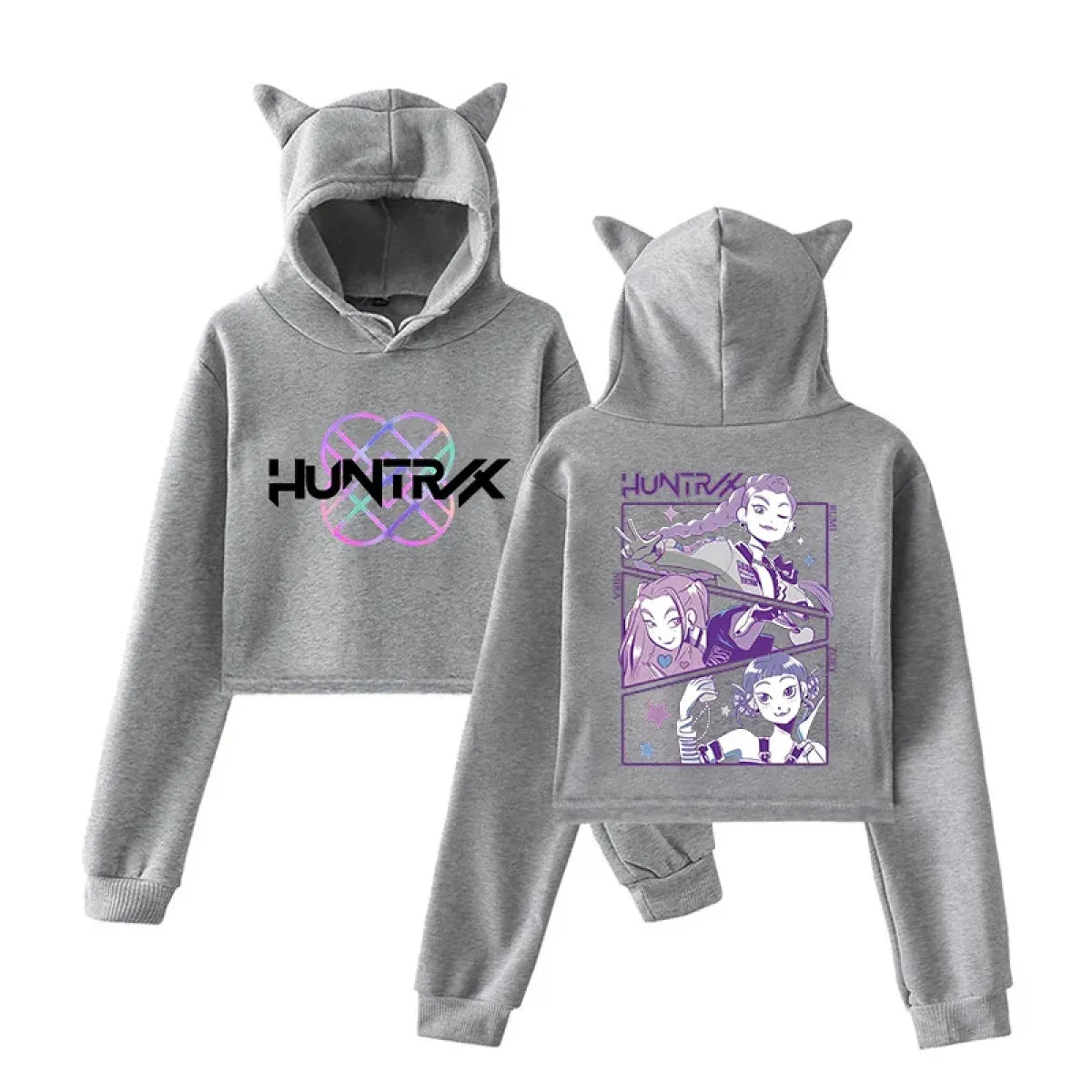 K-Pop Demon Hunters Cat Ear Hoodie - Hoodies & Sweatshirts - Hoodie - 4