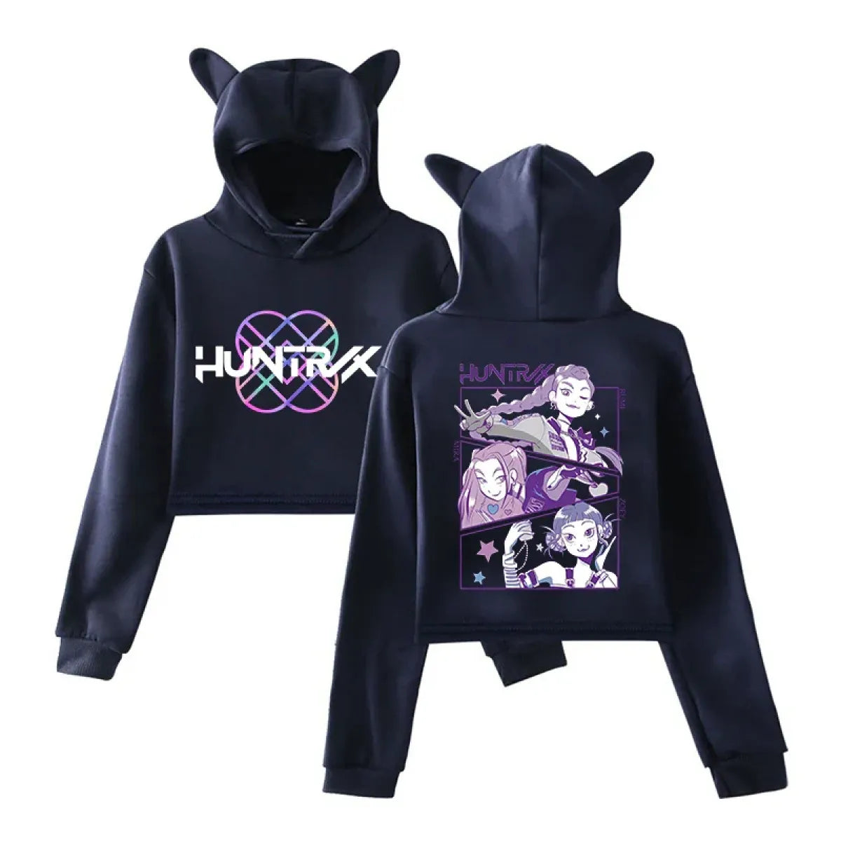 K-Pop Demon Hunters Cat Ear Hoodie - Hoodies & Sweatshirts - Hoodie - 5