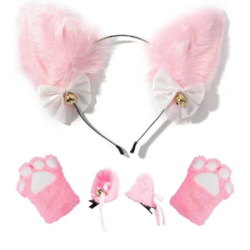 Cat Ear Headbands - style01 pink - All Products - Hair Accessories - 9 - 2024