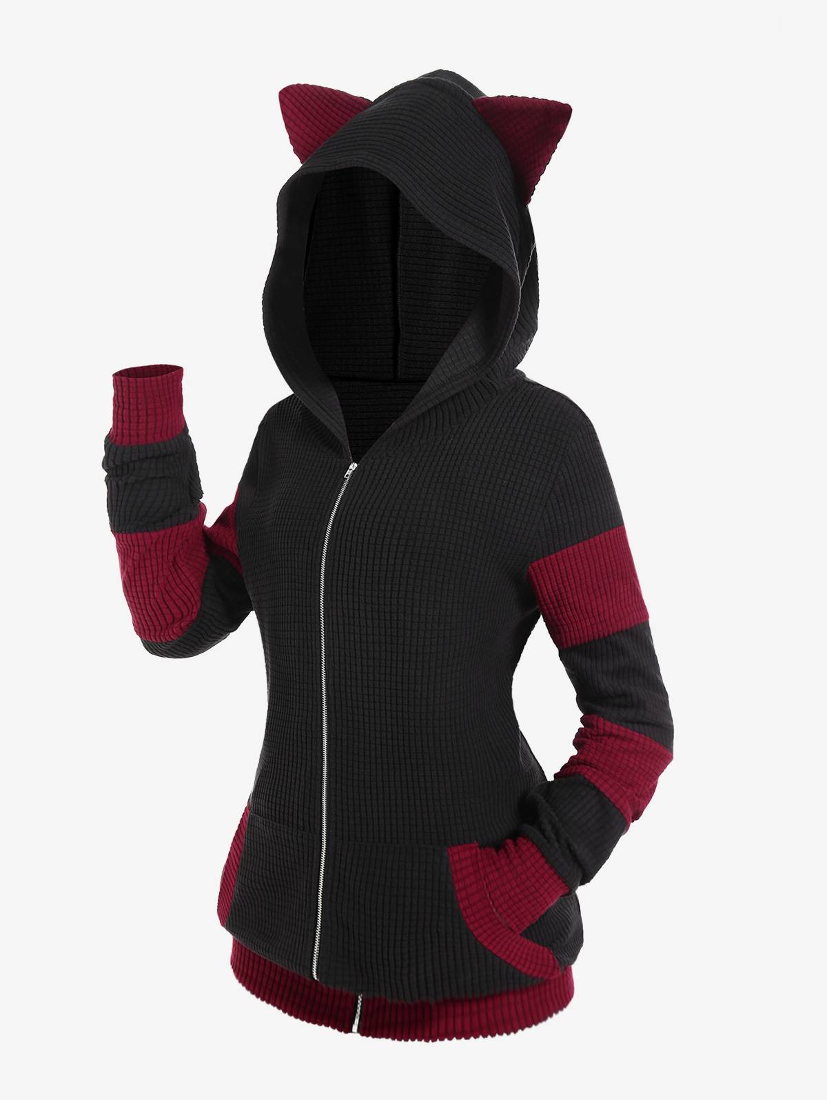 Slim Cat Ear Hoodies - Women’s Clothing & Accessories - Clothing - 7 - 2024