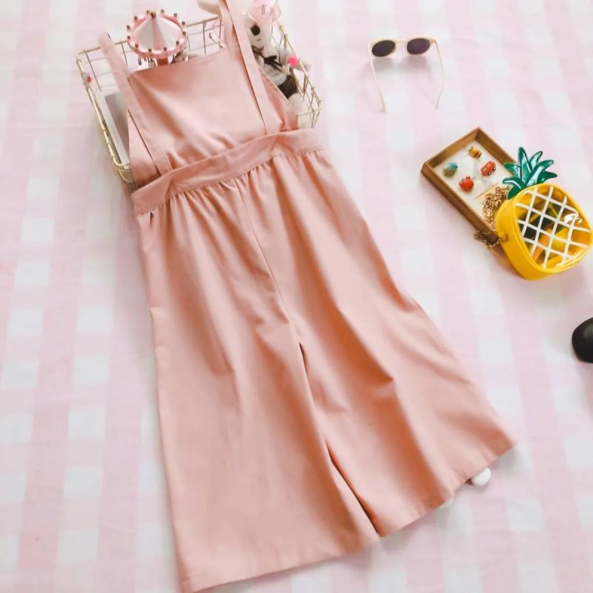 Cat Embroidered Harajuku Romper - All Dresses - 8