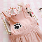 Cat Embroidered Harajuku Romper - All Dresses - 9