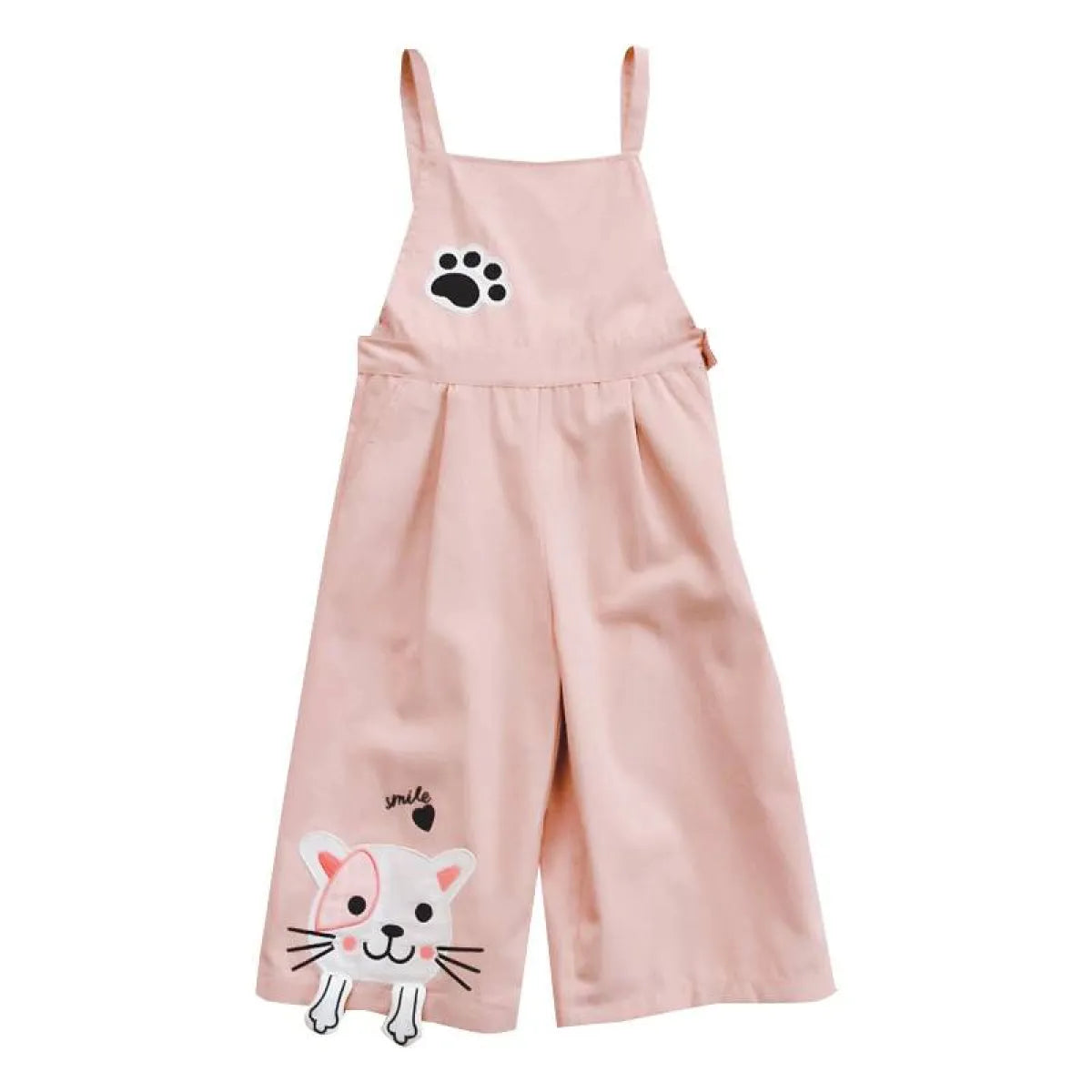 Cat Embroidered Harajuku Romper - All Dresses - 1
