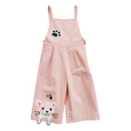 Cat Embroidered Harajuku Romper - All Dresses - 1