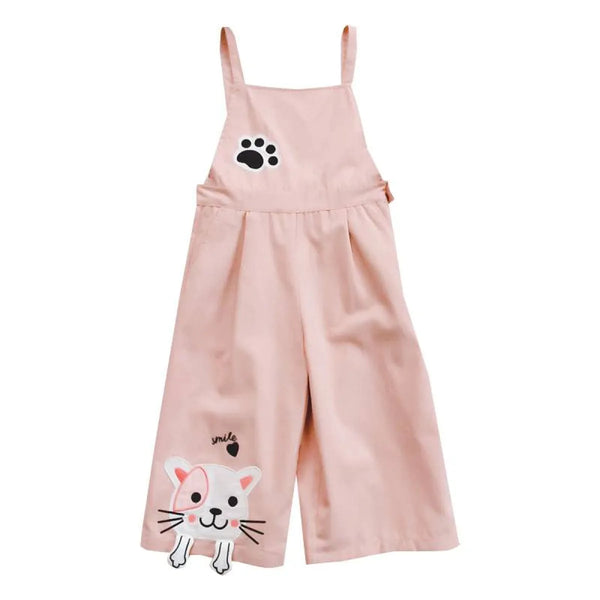 Cat Embroidered Harajuku Romper - All Dresses - 1