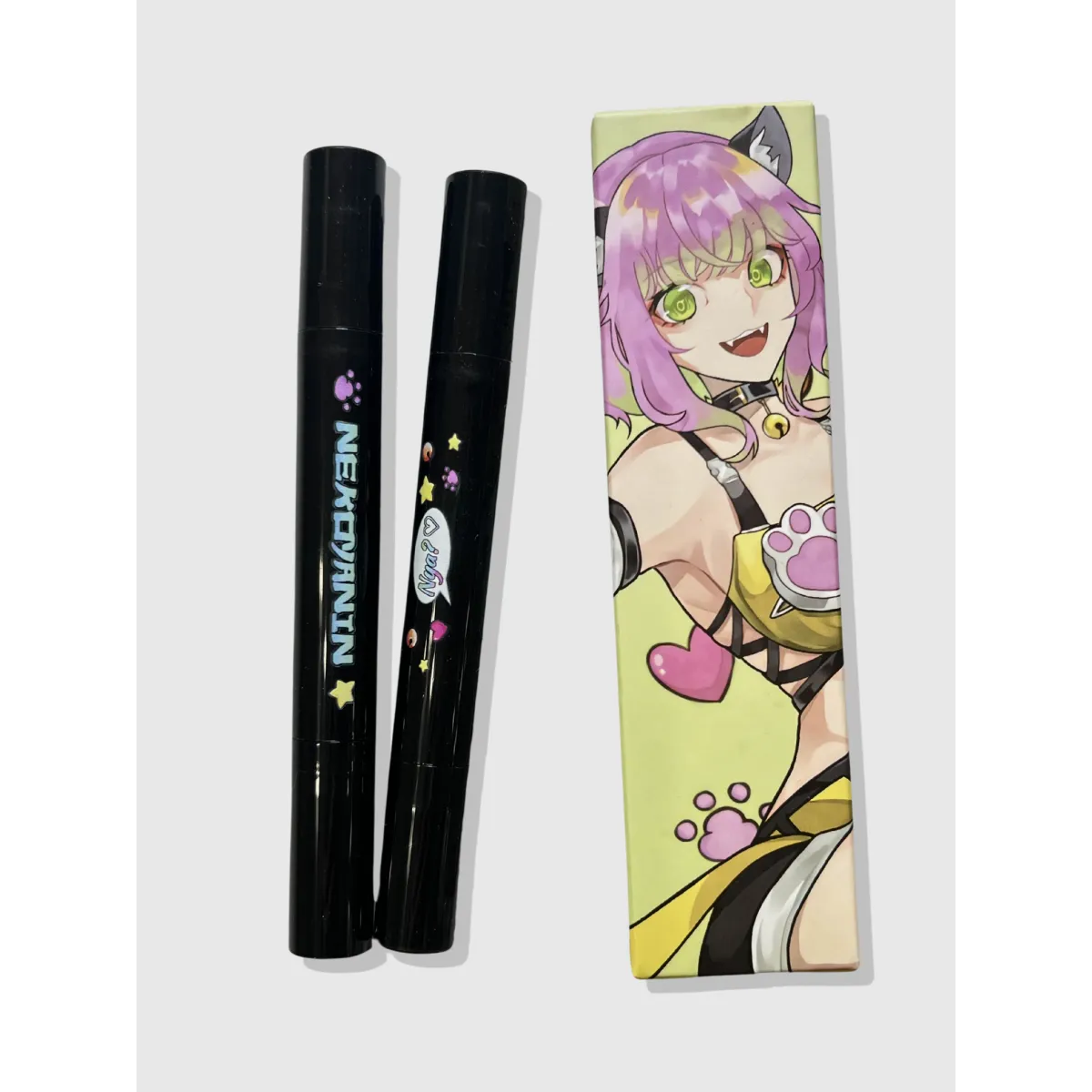 Cat Girl Winged Eyeliner Stamp & Eraser Pen - Harajuku Style - Cosmetics - 1