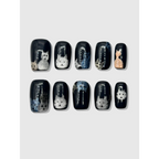 Cat Lady Glitter Press-On Nails - Best Sellers - Cosmetics - 1