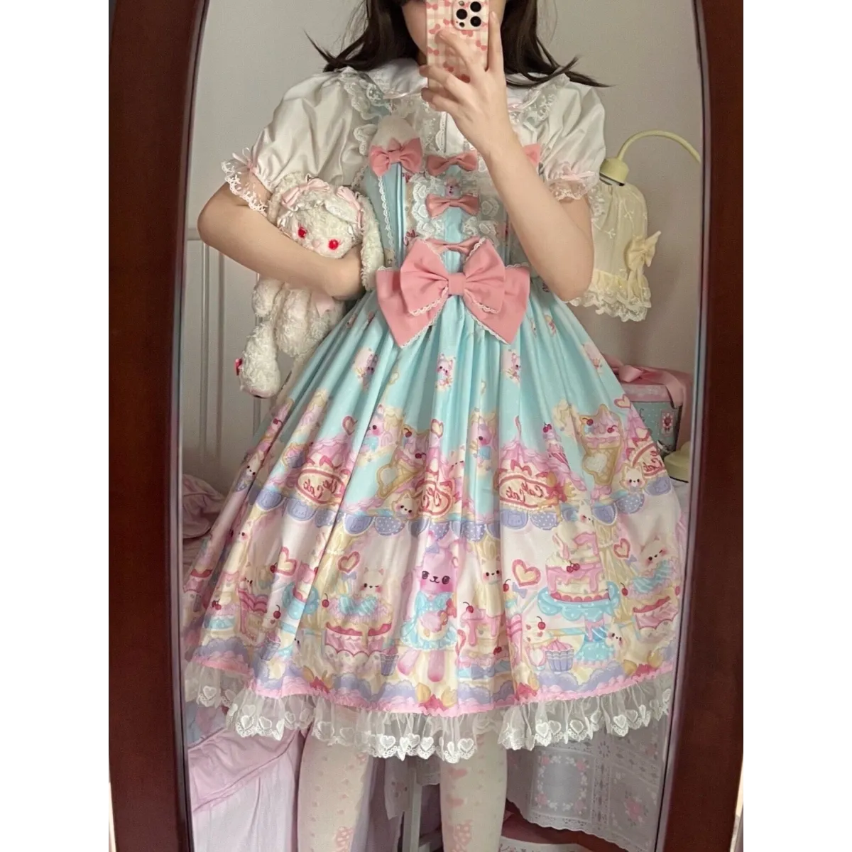 Cute Cat Pastry Chef Lolita - All Dresses - 6