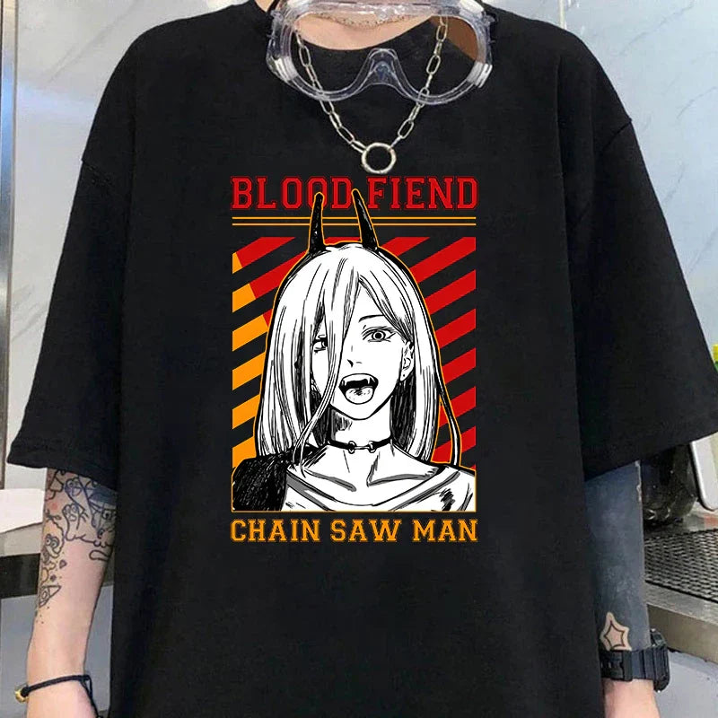 Chainsaw Man - Blood Fiend Tee - T-Shirts - Shirts & Tops - 1 - 2024