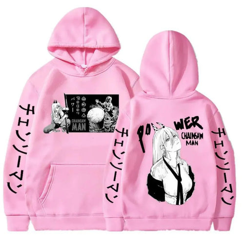 Power Chainsaw Man Anime Hoodie - Anime - 10