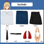 Power Chainsaw Man Cosplay Costume Set - Cosplay - Cosplay Outfit - 7