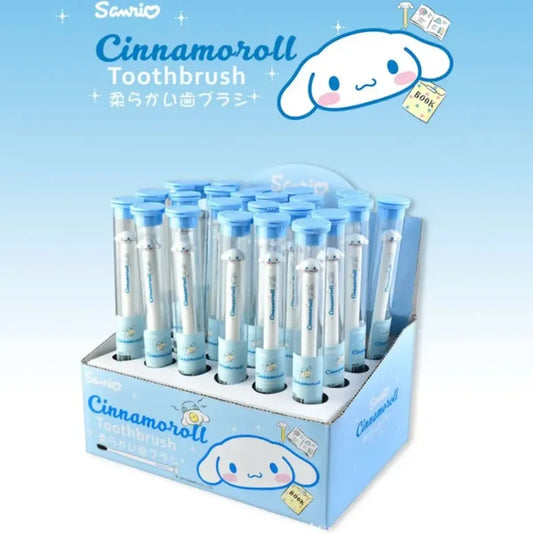 Sanrio Cinnamoroll Soft Bristle Travel Toothbrush - Accessories - Toothbrush - 1