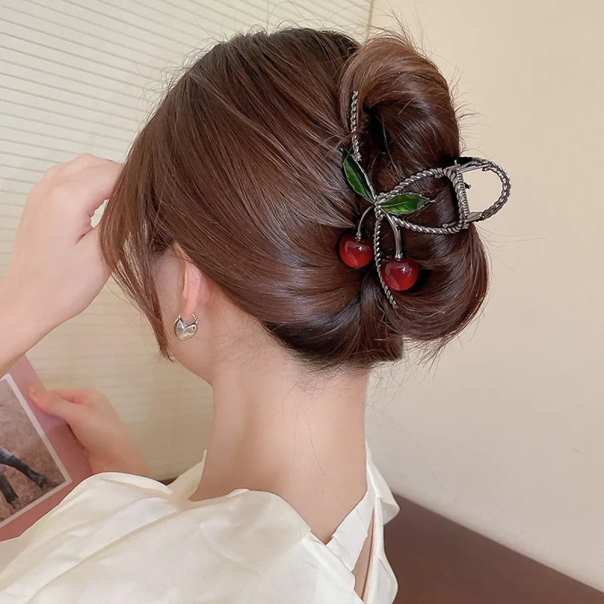 Cherry Hair Claw Clip - Best Sellers - Hair Accessories - 4