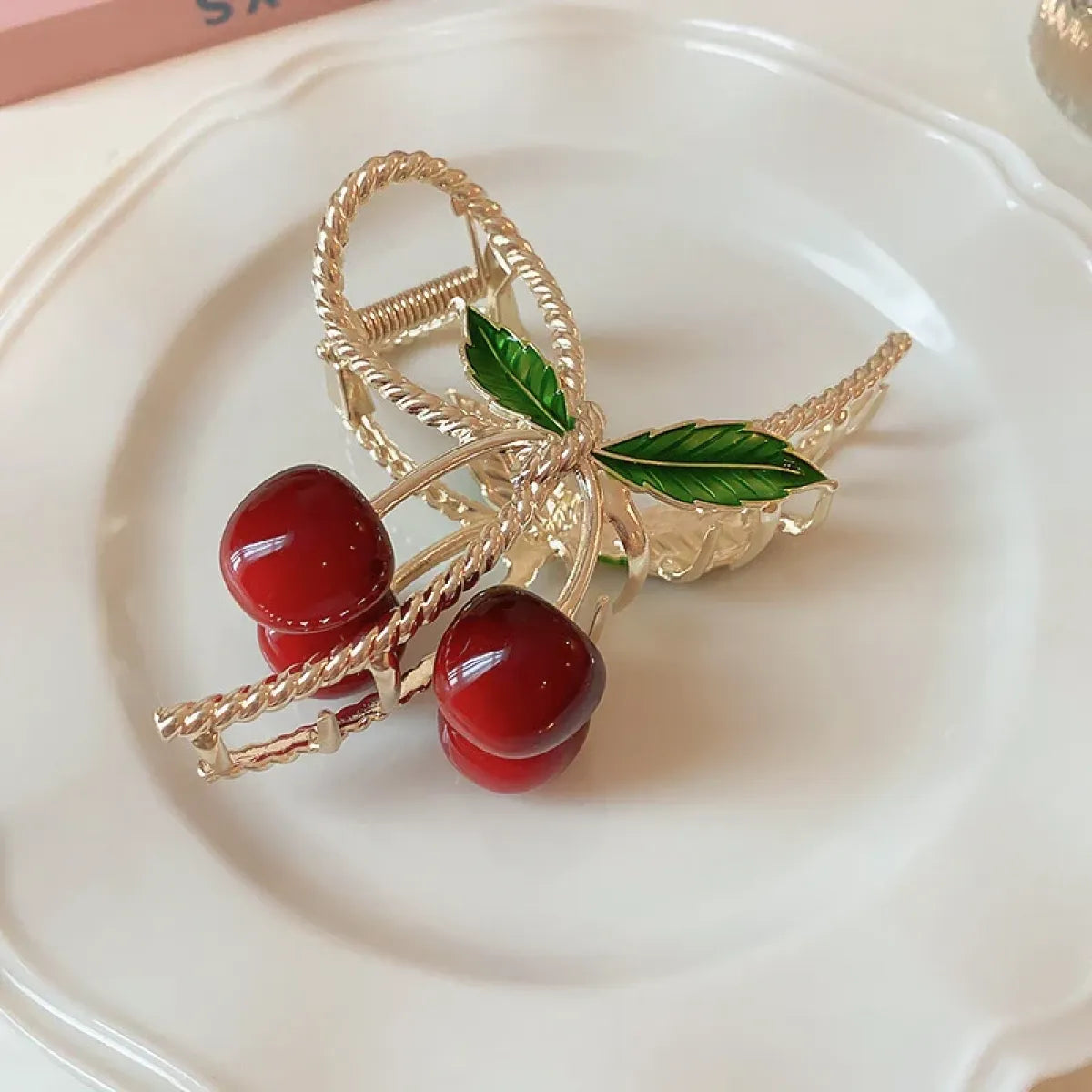 Cherry Hair Claw Clip - Best Sellers - Hair Accessories - 5
