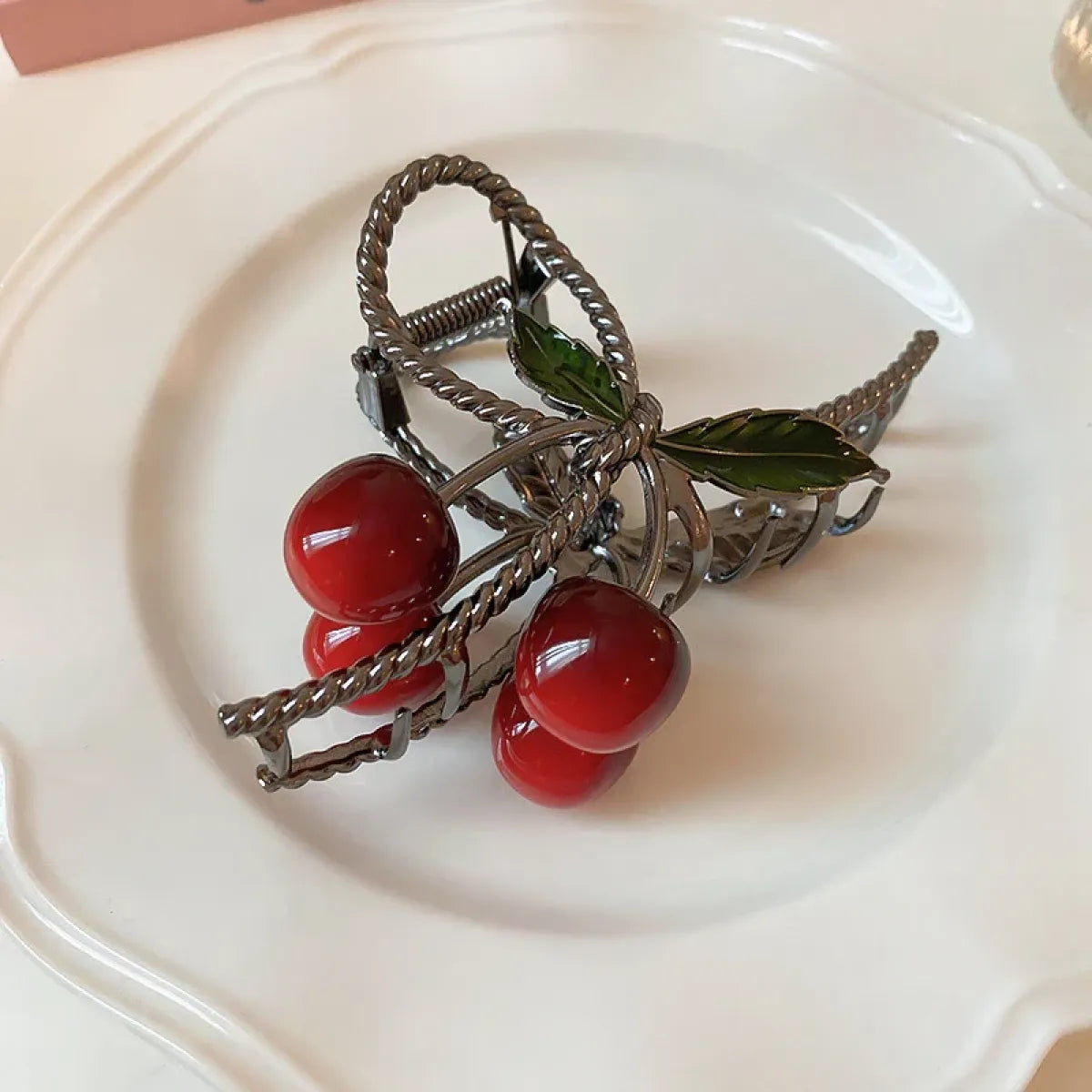 Cherry Hair Claw Clip - Best Sellers - Hair Accessories - 6