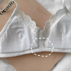 Cherry Print Lace Bra – Seamless Wire-Free Breathable Lingerie - Women’s Clothing & Accessories - Bra - 4