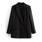 Chic Oversized Blazer for Women - Women’s Clothing & Accessories - Long - Asymmetric - Women’s Jackets - 5