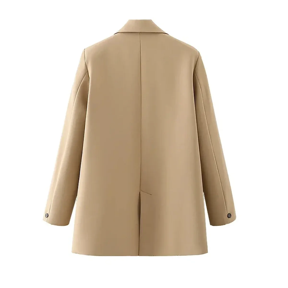 Chic Oversized Blazer for Women - Women’s Clothing & Accessories - Long - Asymmetric - Women’s Jackets - 6