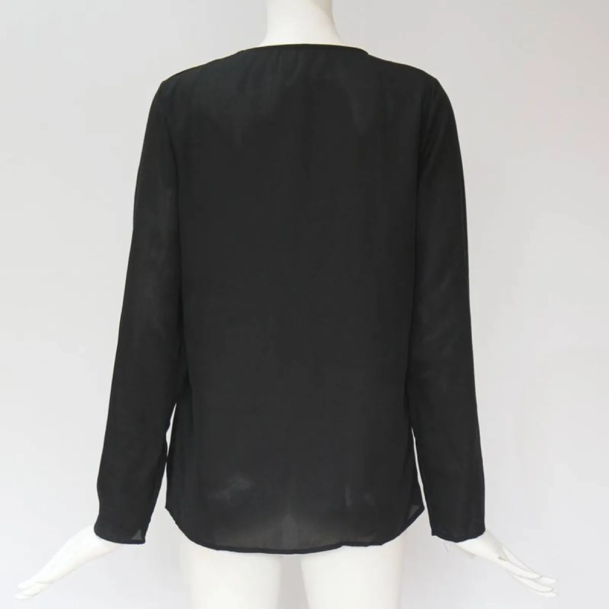 Chiffon Blouse With Buttons - Women’s Clothing & Accessories - 11