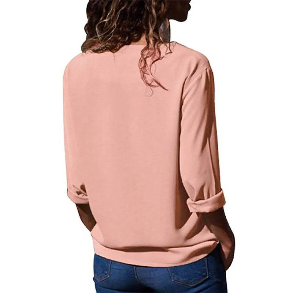 Chiffon Blouse With Buttons - Women’s Clothing & Accessories - 25