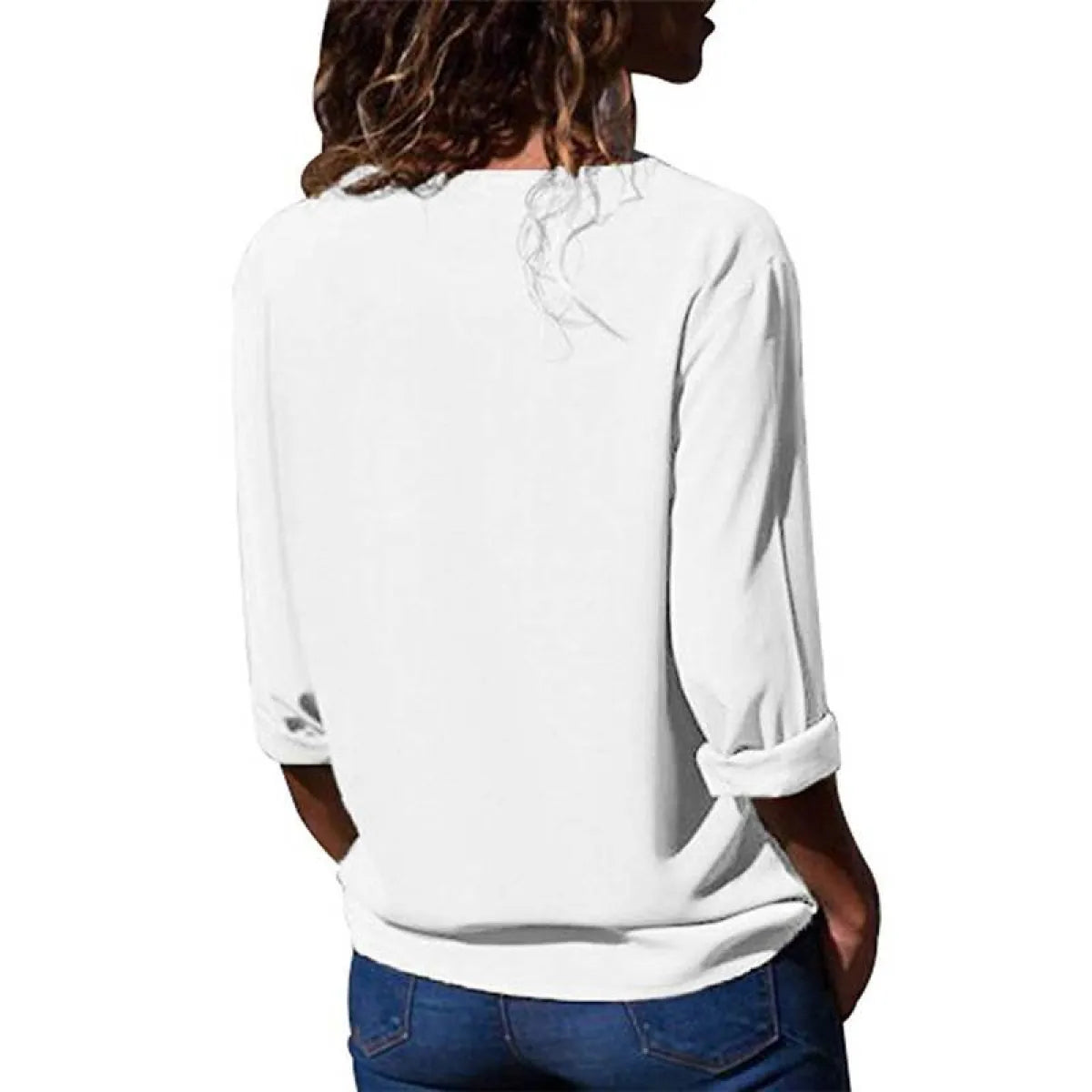 Chiffon Blouse With Buttons - Women’s Clothing & Accessories - 28