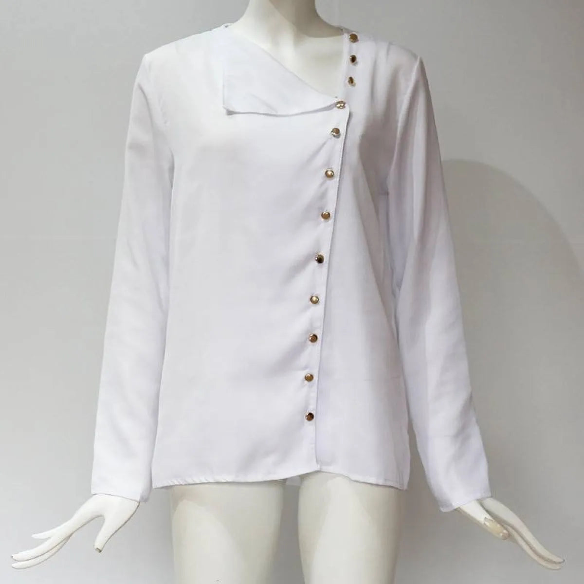 Chiffon Blouse With Buttons - Women’s Clothing & Accessories - 29