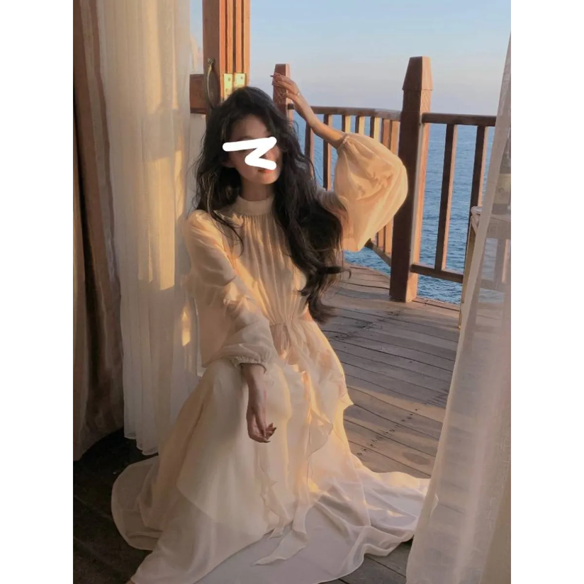 Chiffon Delight Mini Dress - All Dresses - 16