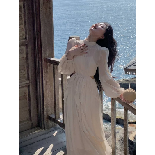 Chiffon Delight Mini Dress - All Dresses - 2