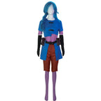 Jinx Childhood Cosplay Costume Set - Arcane LOL - Women’s Clothing & Accessories - Cosplay - 3
