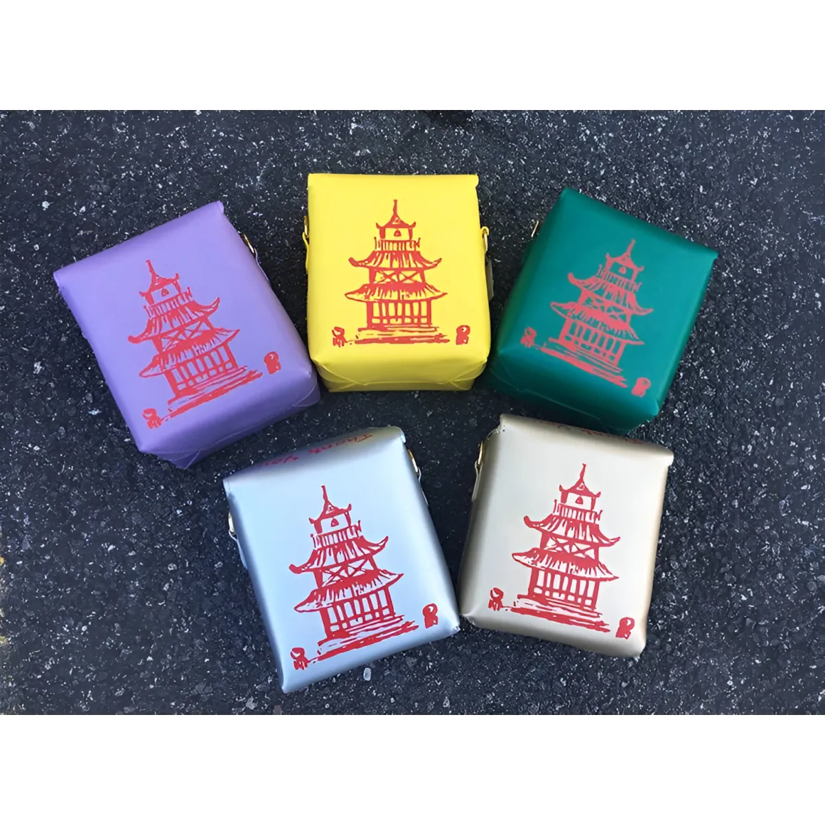 Chinese Takeout Box Chain Bag - Women Bags & Wallets - 11