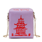 Chinese Takeout Box Chain Bag - Women Bags & Wallets - 16