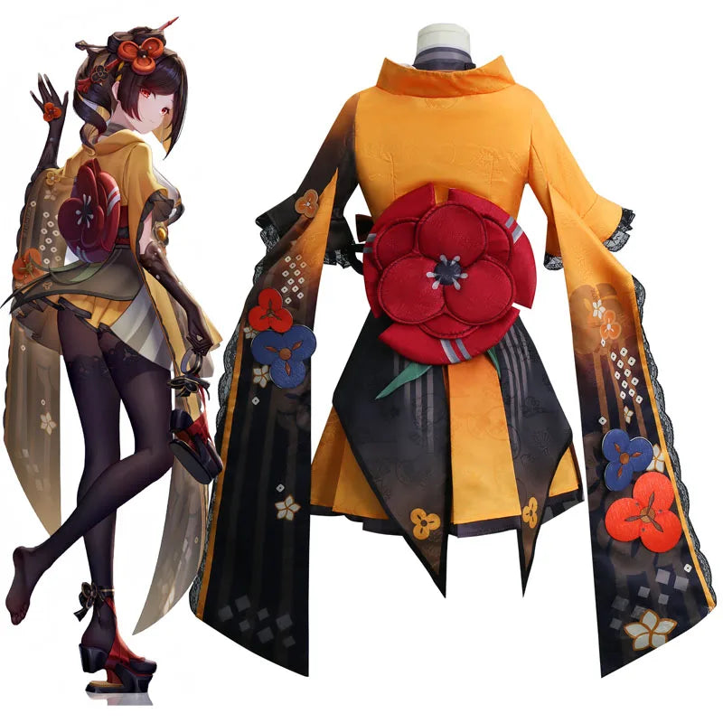 Chiori Cosplay Costume – Genshin Impact Outfit with Wig - Anime - Costumes - 2024 - 4 - Worldwide Shipping