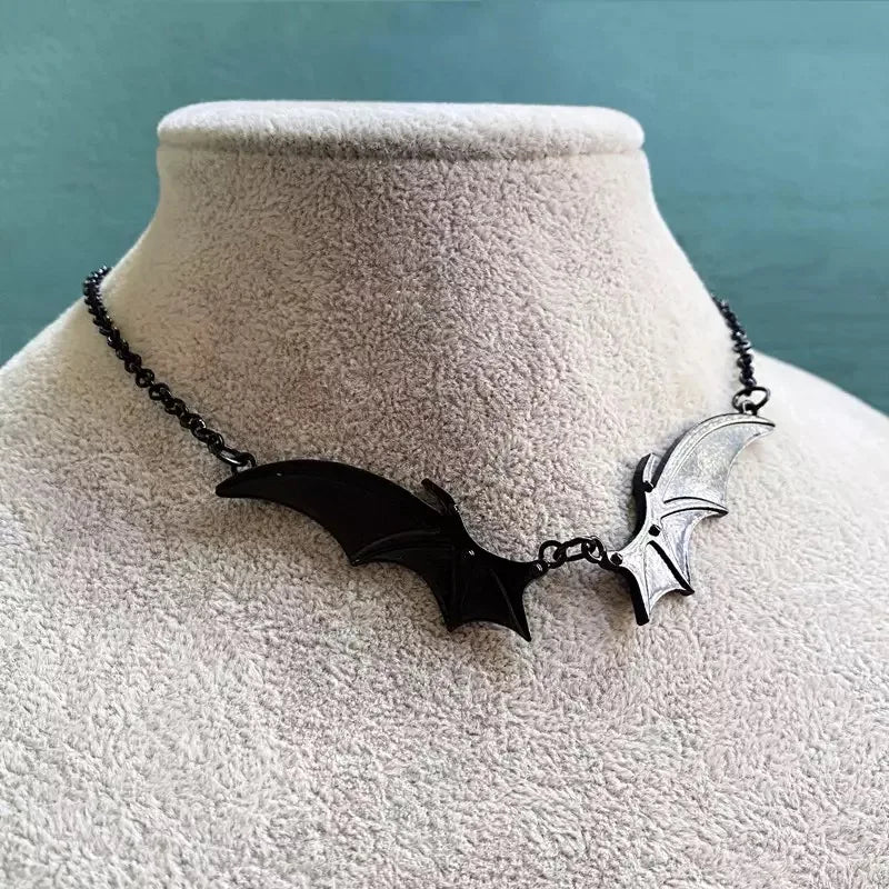 Gothic Vampire Bat Wing Choker Necklace - Women’s Jewelry - Necklaces - 2024 - 3 - Worldwide Shipping