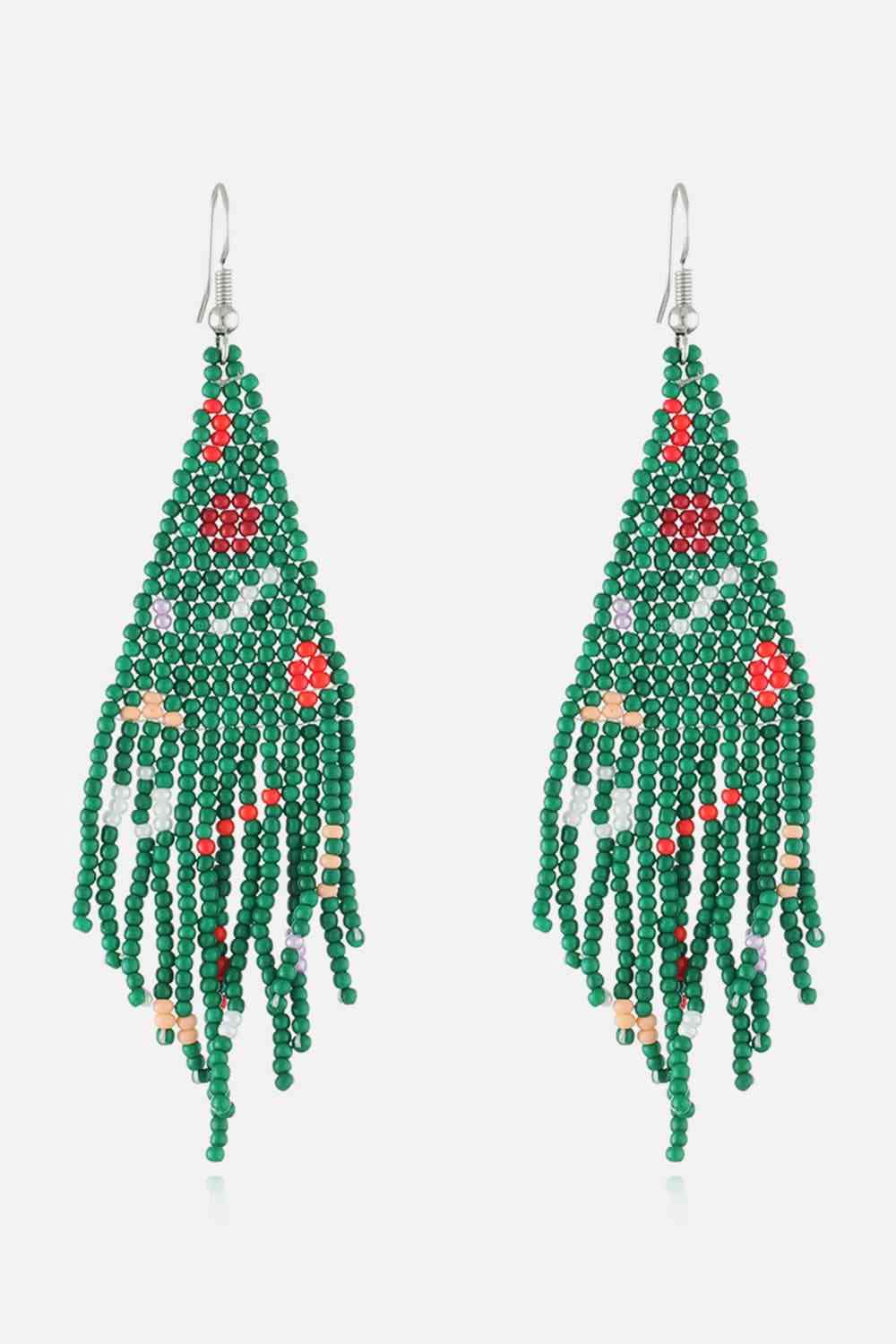 Christmas Beaded Earrings - Style B / One Size - Women’s Jewelry - Earrings - 3 - 2024