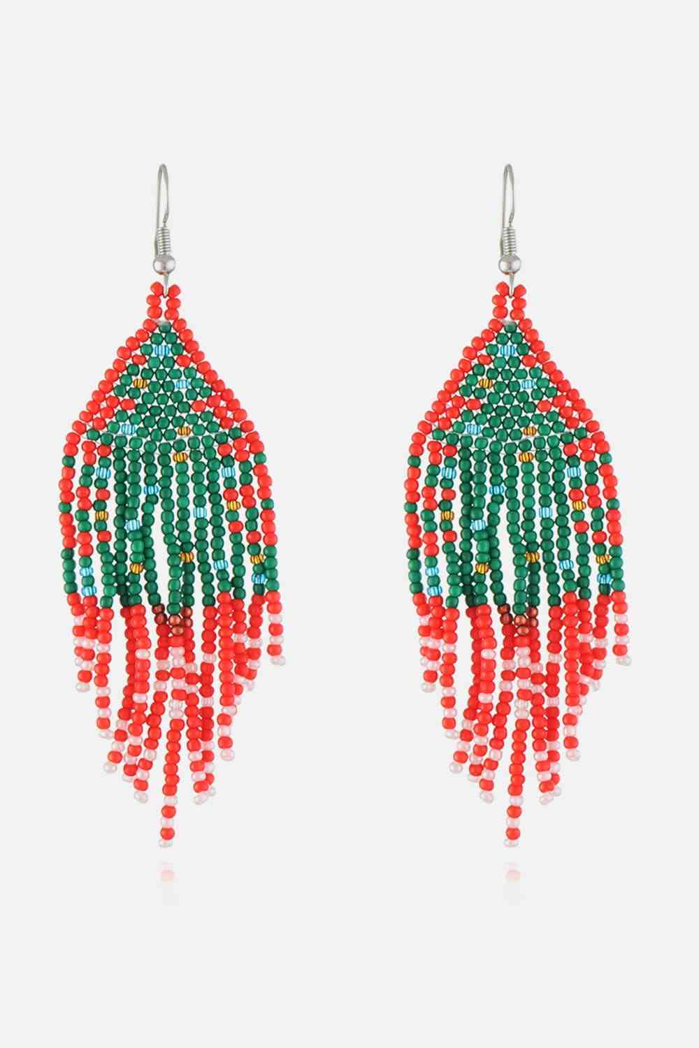 Christmas Beaded Earrings - Style F / One Size - Women’s Jewelry - Earrings - 6 - 2024