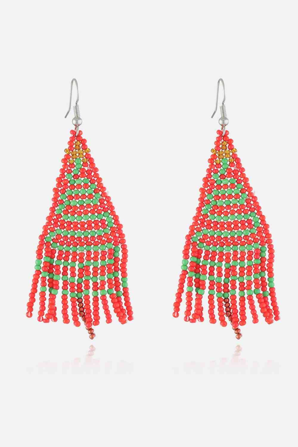 Christmas Beaded Earrings - Style E / One Size - Women’s Jewelry - Earrings - 8 - 2024