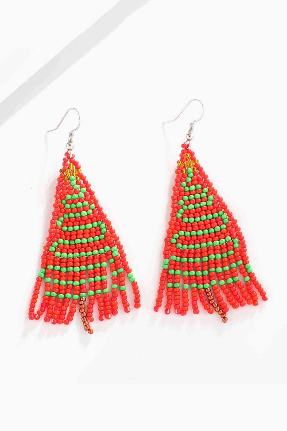 Christmas Beaded Earrings - Women’s Jewelry - Earrings - 9 - 2024