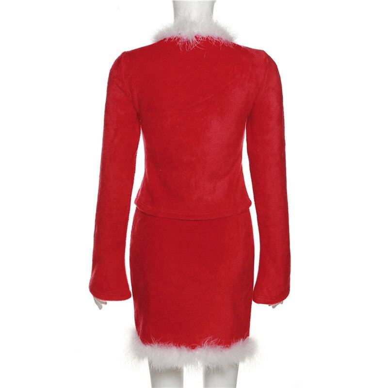 Sexy Christmas Party Velvet Dress - All Dresses - Dresses - 13 - 2024