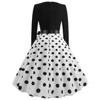 Women’s Christmas Styled Swing Dress - All Dresses - 3