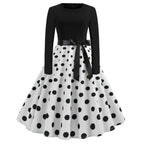 Women’s Christmas Styled Swing Dress - All Dresses - 2