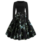 Women’s Christmas Styled Swing Dress - All Dresses - 11