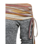 Cinched Striped Flare Dress - All Dresses - 3