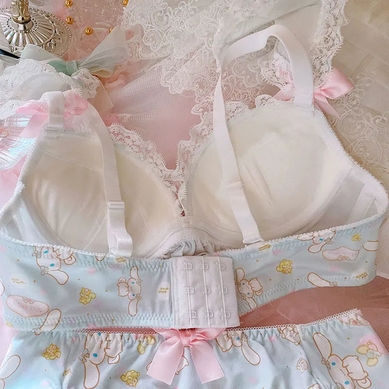 Harajuku Kawaii Cinnamoroll Lingerie Set - Women’s Clothing & Accessories - Lingerie - 3 - 2024