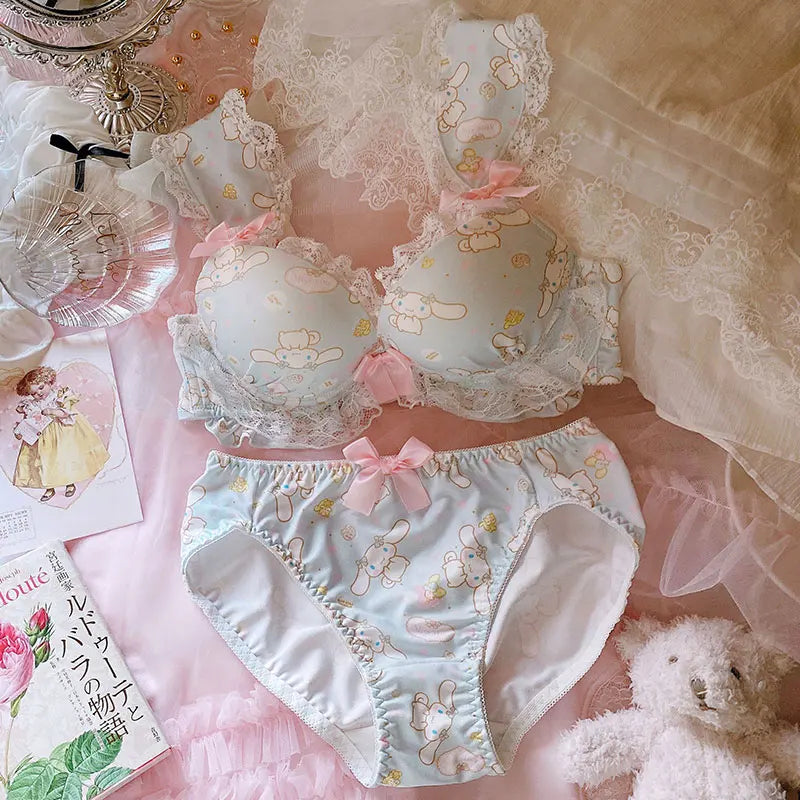 Harajuku Kawaii Cinnamoroll Lingerie Set - Women’s Clothing & Accessories - Lingerie - 4 - 2024