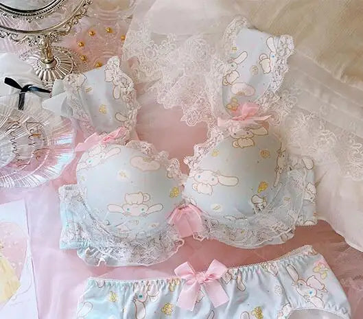 Harajuku Kawaii Cinnamoroll Lingerie Set - Women’s Clothing & Accessories - Lingerie - 6 - 2024