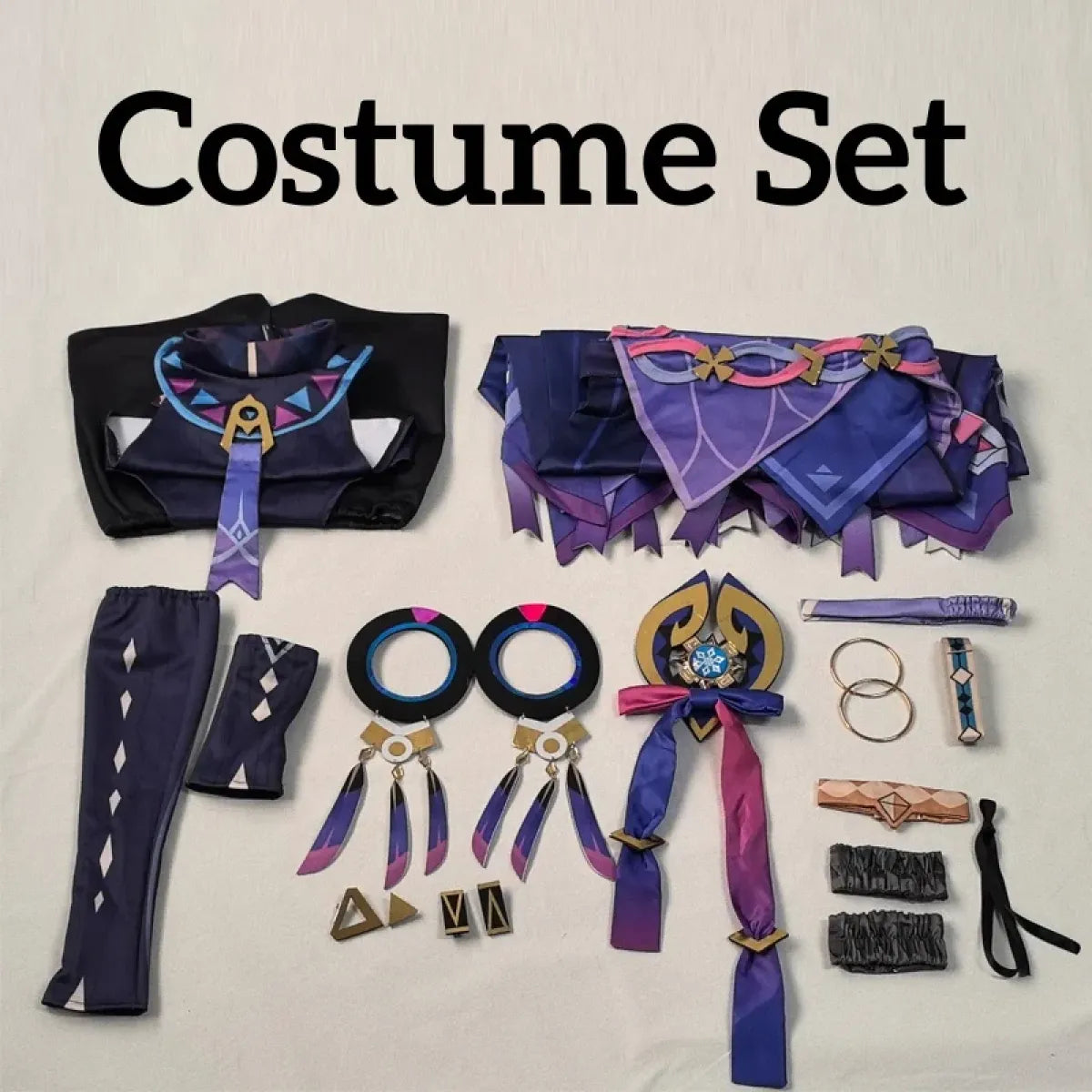 Genshin Citlali Cosplay Dress – Elegant Fantasy Outfit Set - All Dresses - Sets - 3