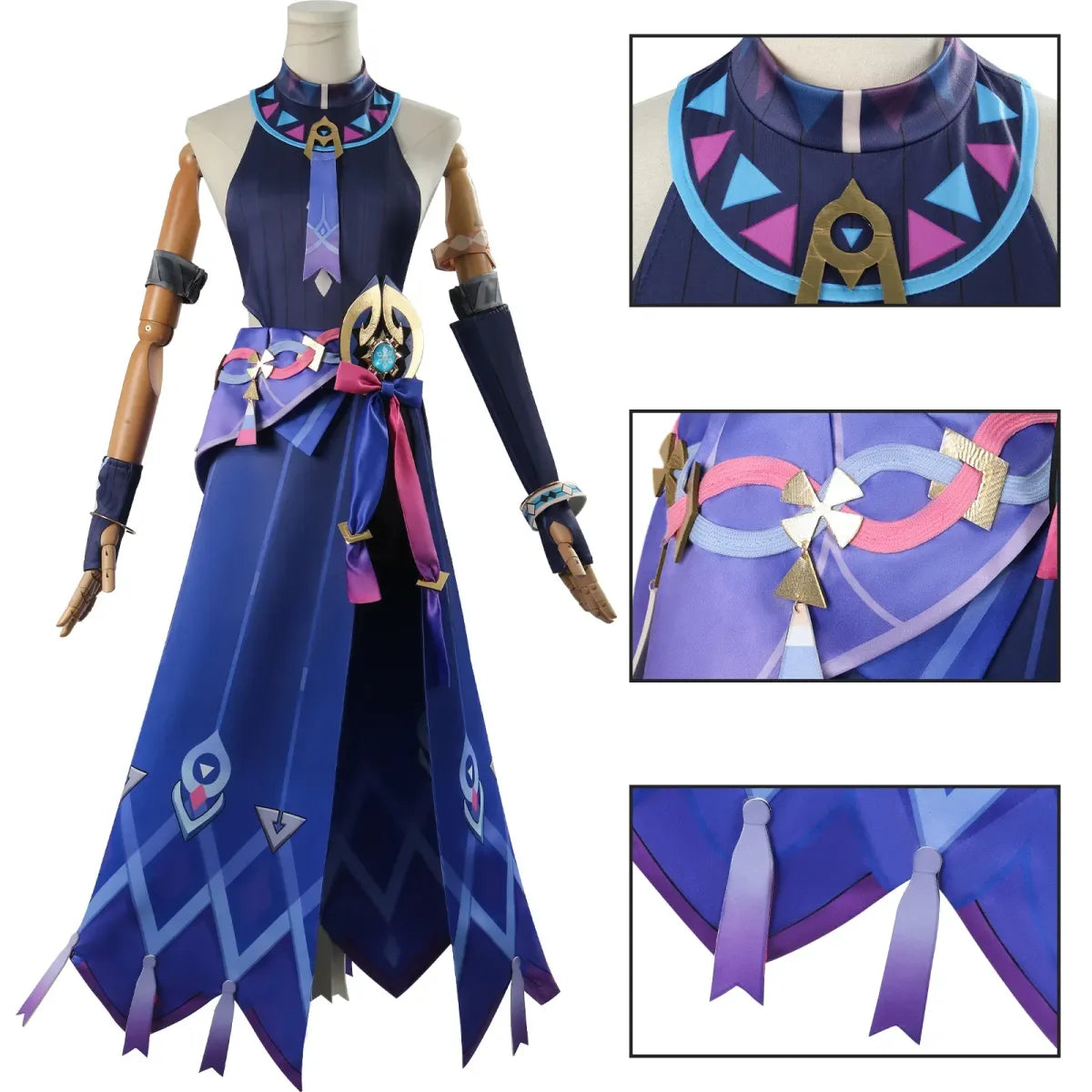 Genshin Citlali Cosplay Dress Elegant Fantasy Outfit – Kawaii Stop